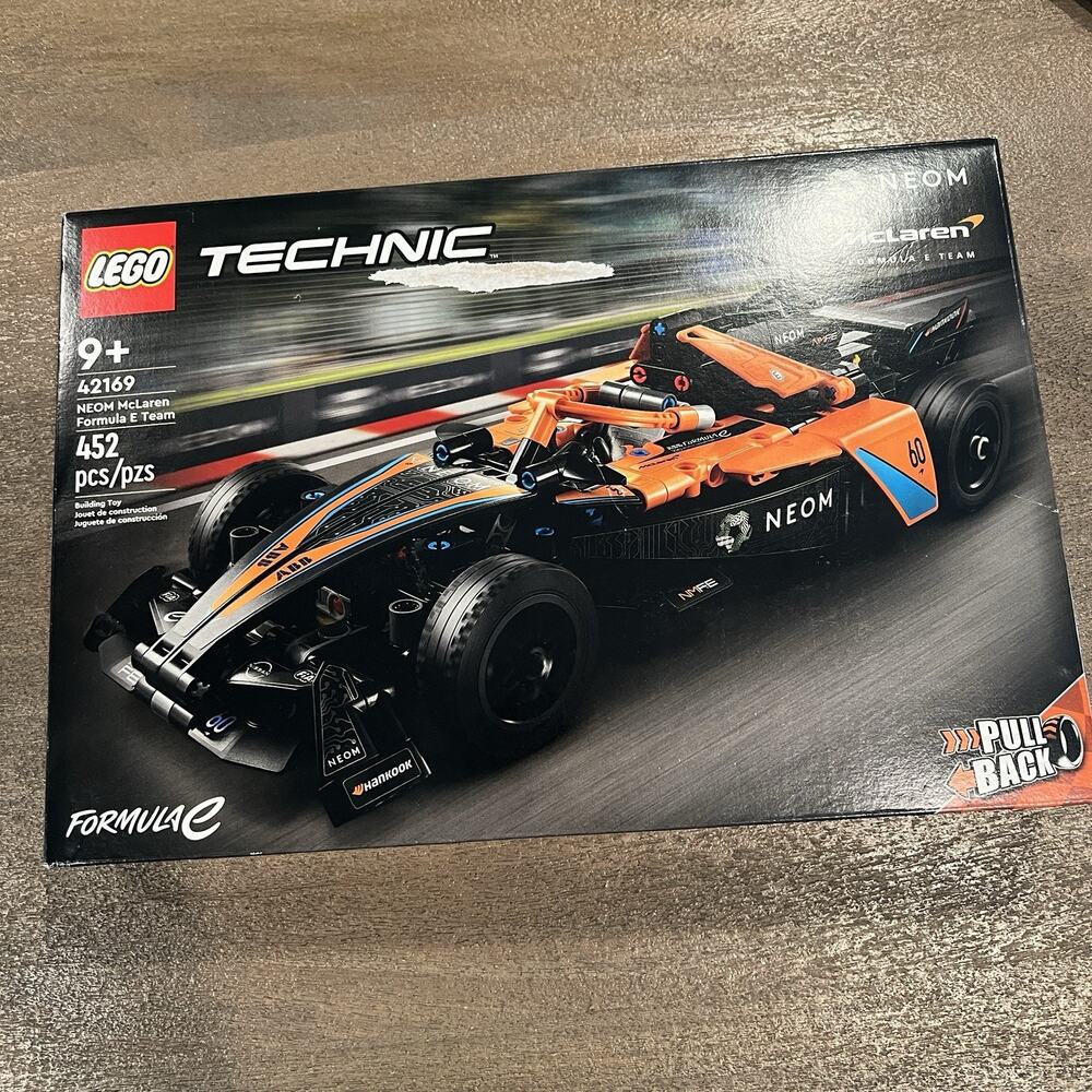 LEGO® Technic NEOM McLaren Formula E Team Building Set 42169 NEW